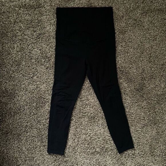 Fabletics maternity leggings size small black navy blue - Picture 2 of 9